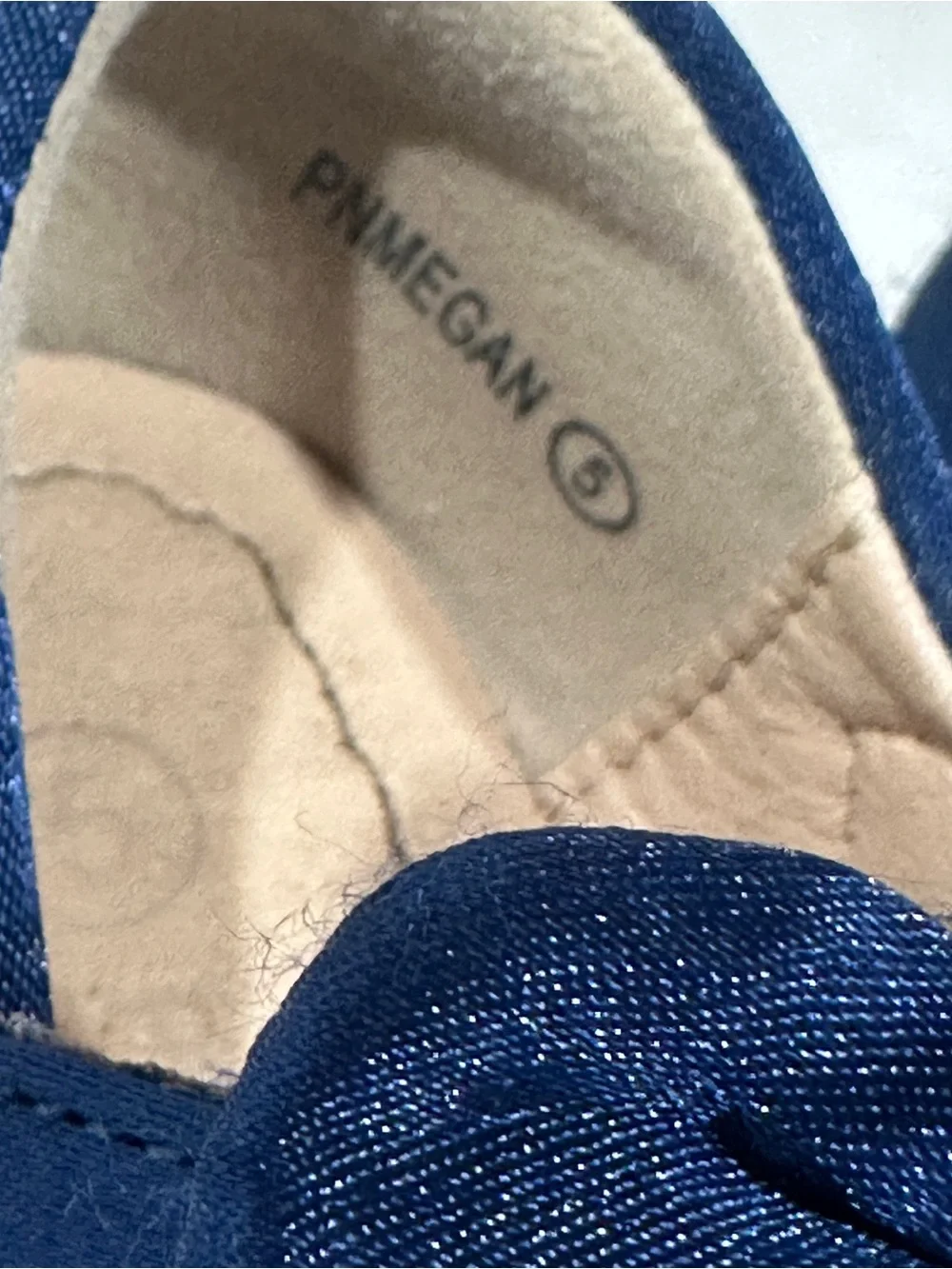 PANDANINJIA Royal Blue Toddler Shoes – Size 5